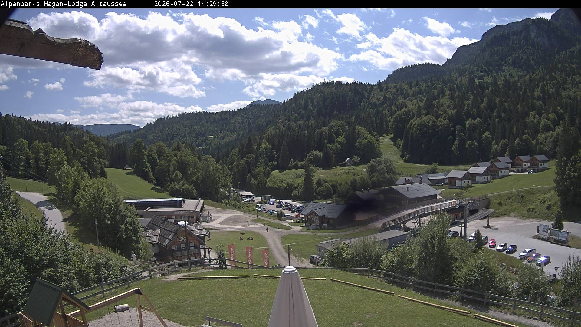 Archived image Webcam Altaussee: Hagan Lodge
