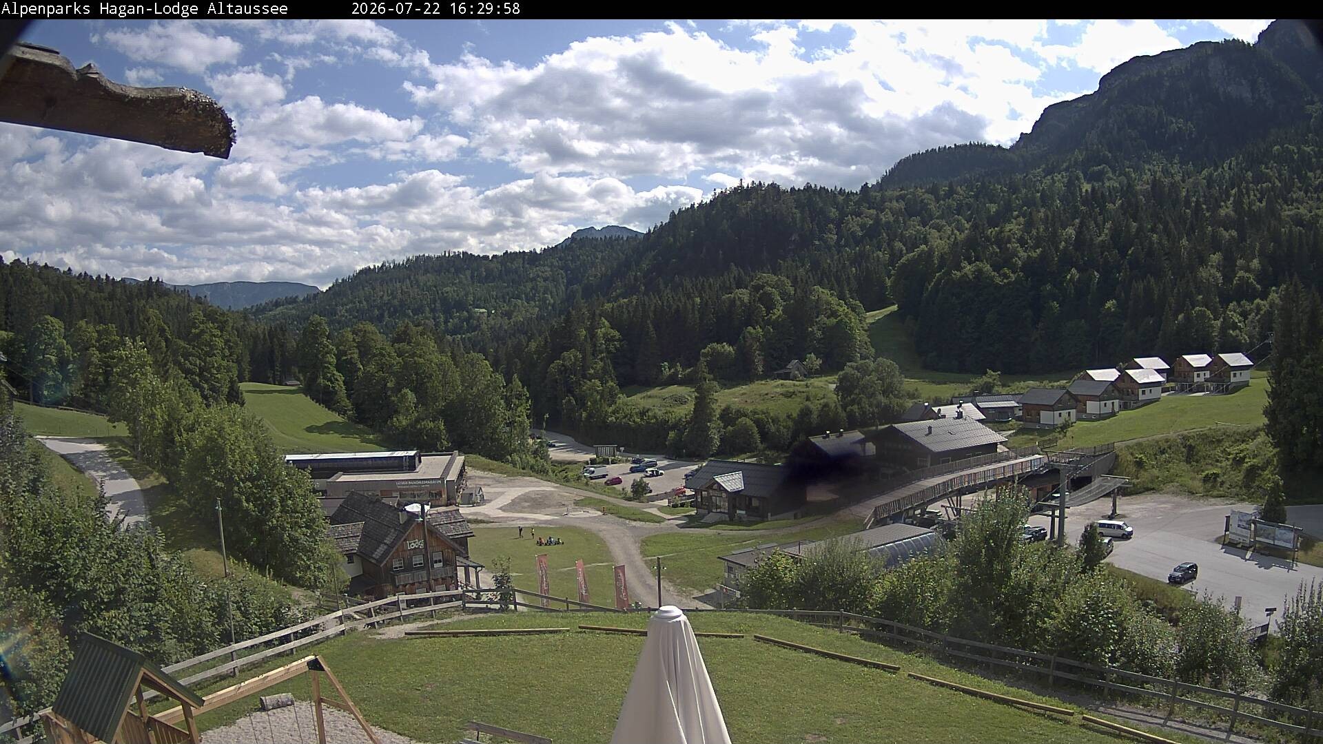 Archived image Webcam Altaussee: Hagan Lodge