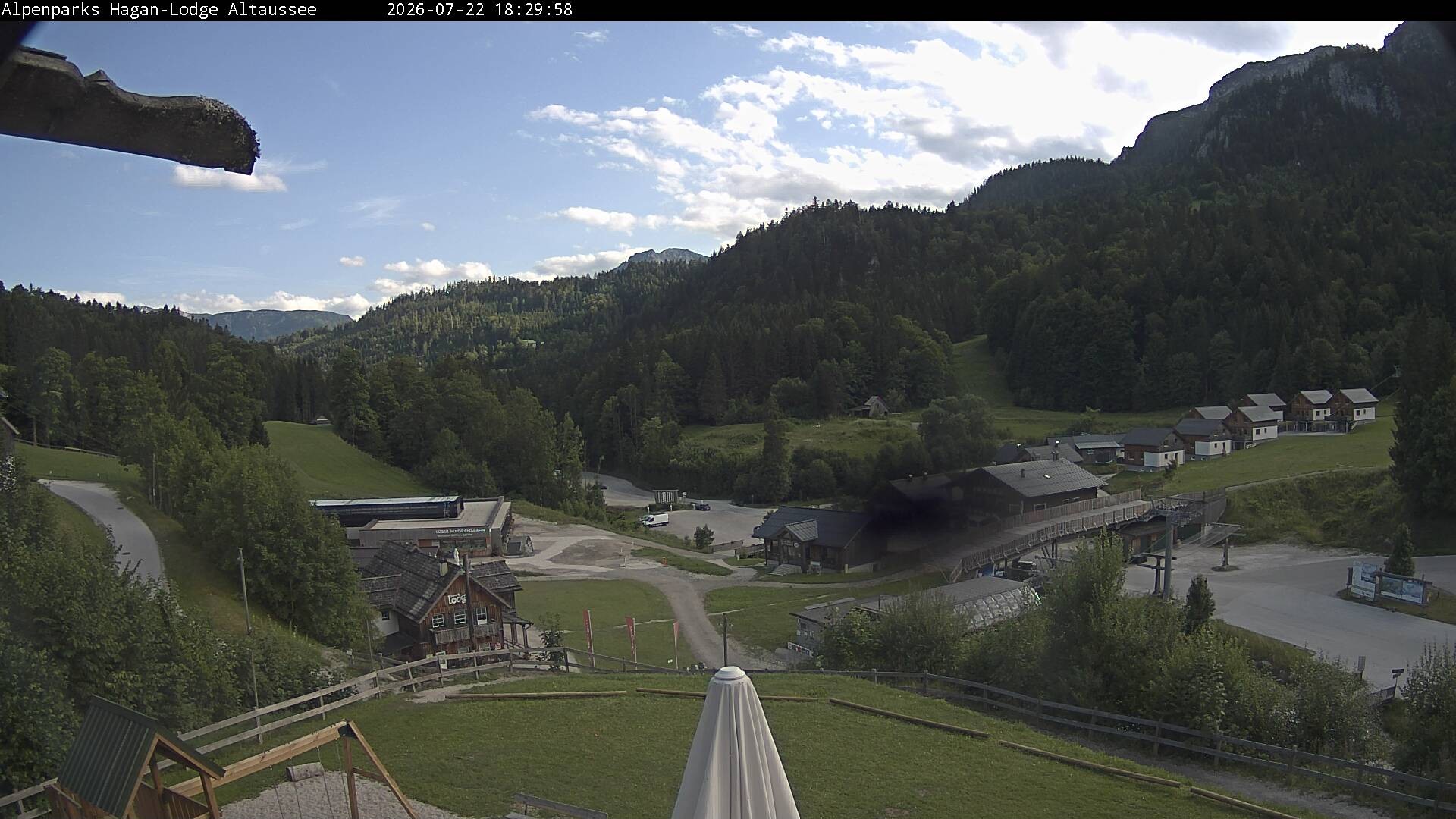 Archived image Webcam Altaussee: Hagan Lodge