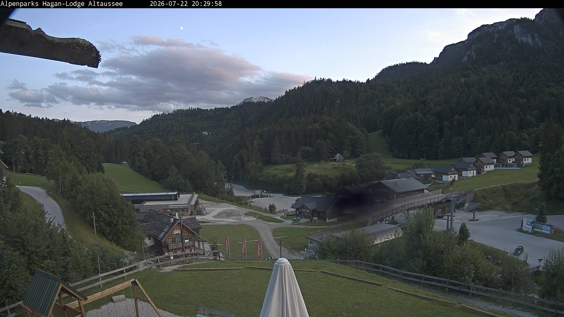 Archived image Webcam Altaussee: Hagan Lodge
