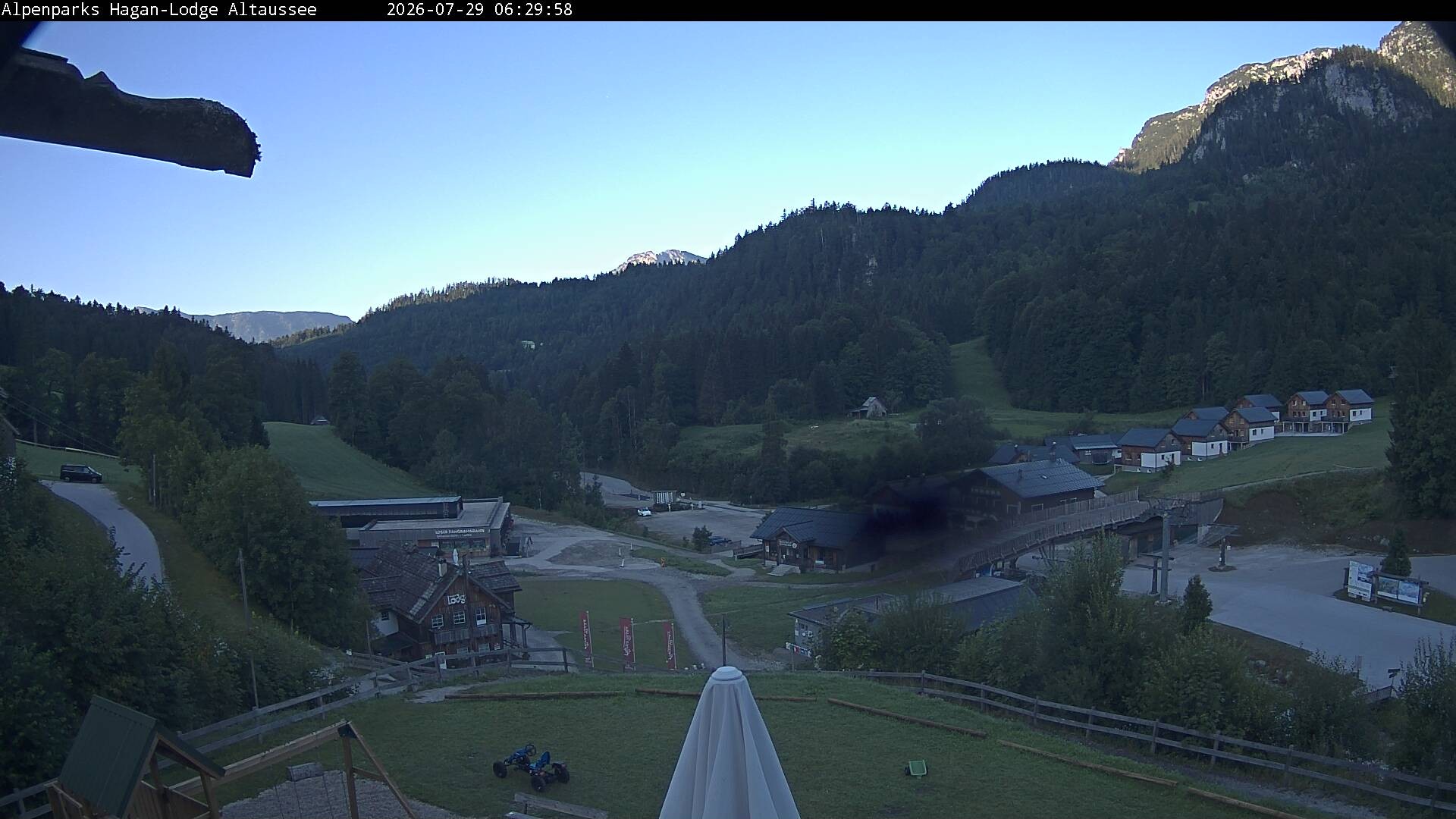 Archived image Webcam Altaussee: Hagan Lodge