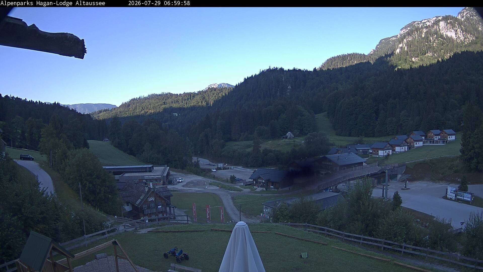 Archived image Webcam Altaussee: Hagan Lodge