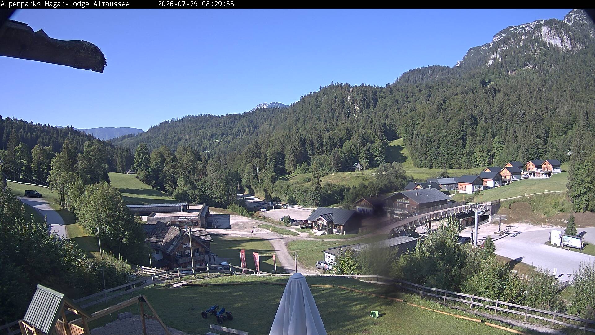 Archiv Foto Webcam Altaussee: Hagan Lodge
