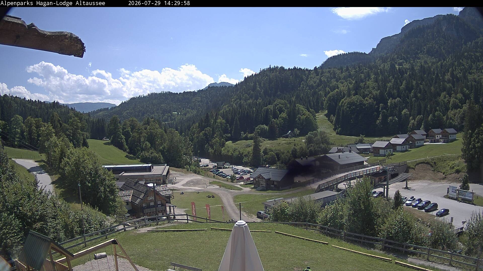 Archiv Foto Webcam Altaussee: Hagan Lodge