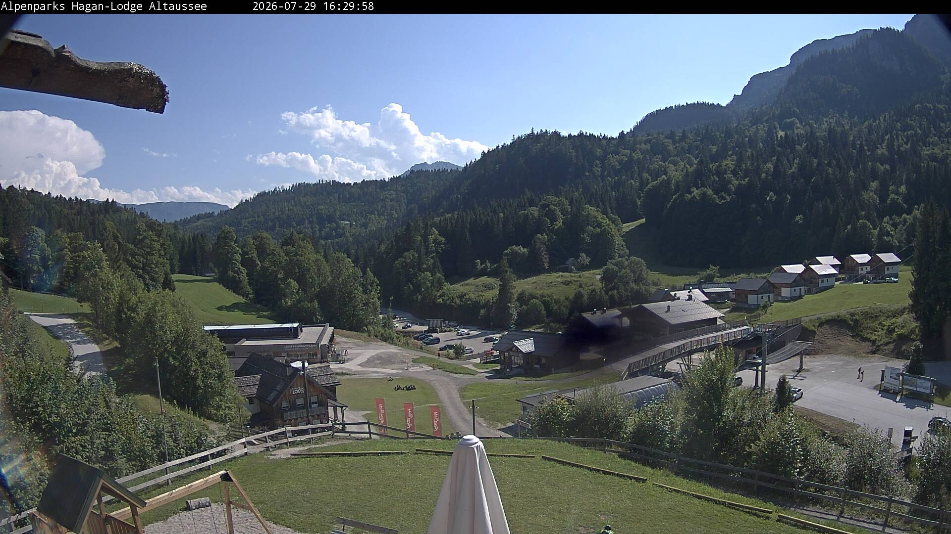 Archiv Foto Webcam Altaussee: Hagan Lodge