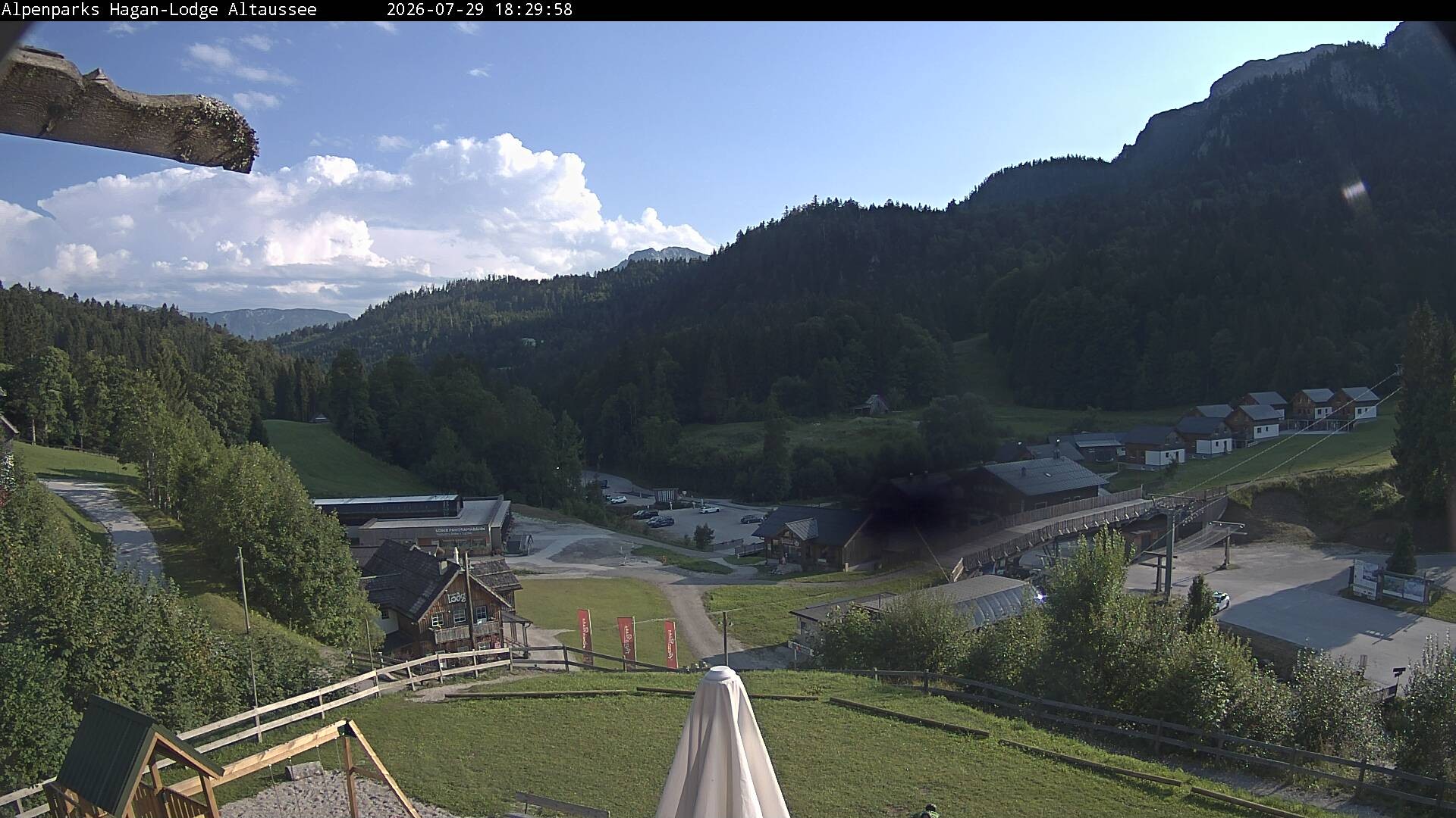 Archiv Foto Webcam Altaussee: Hagan Lodge