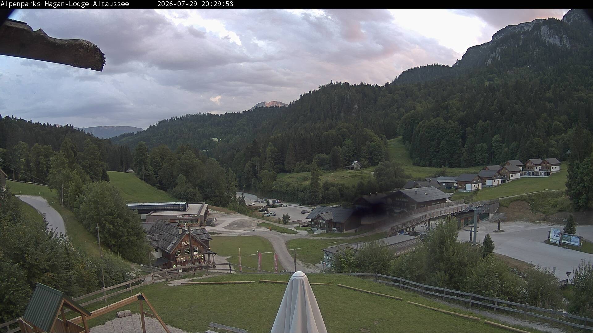 Archiv Foto Webcam Altaussee: Hagan Lodge