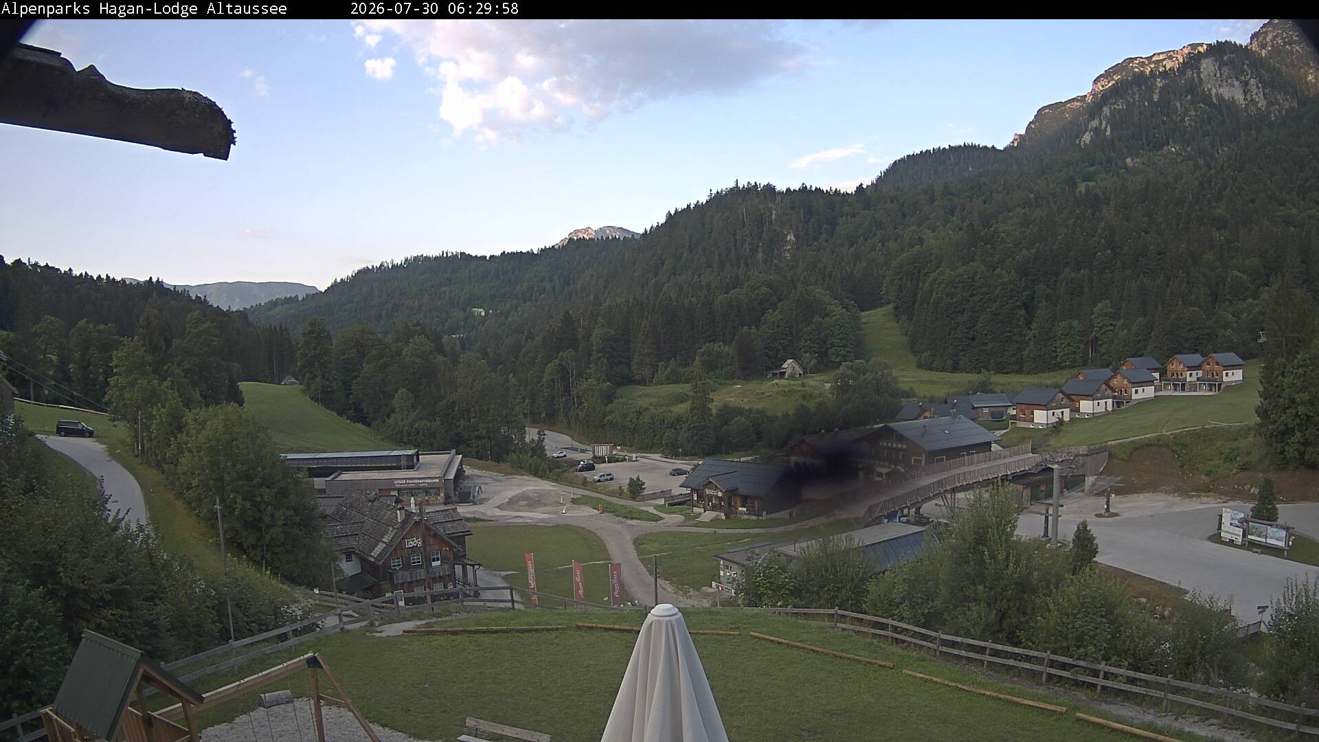 Archived image Webcam Altaussee: Hagan Lodge