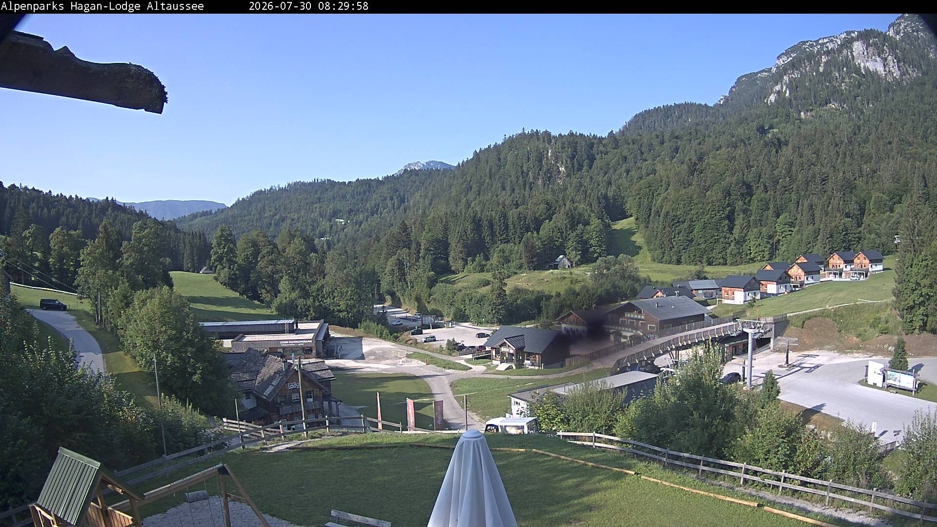 Archived image Webcam Altaussee: Hagan Lodge