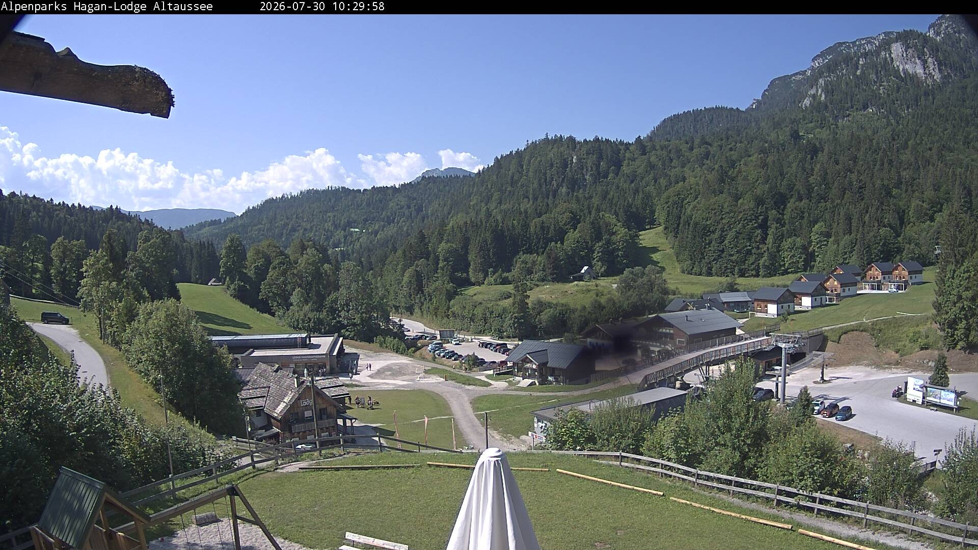 Archived image Webcam Altaussee: Hagan Lodge