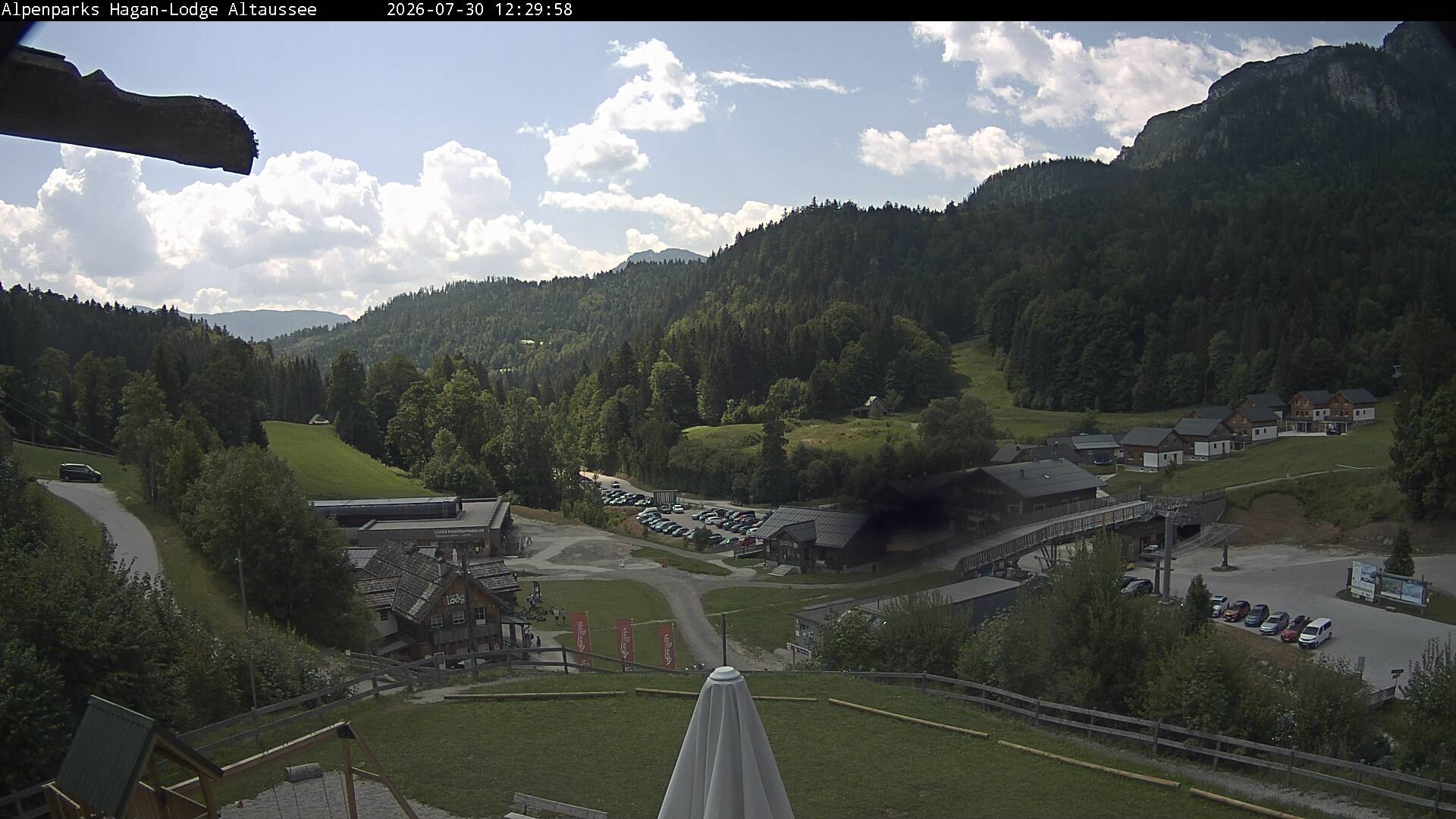 Archived image Webcam Altaussee: Hagan Lodge