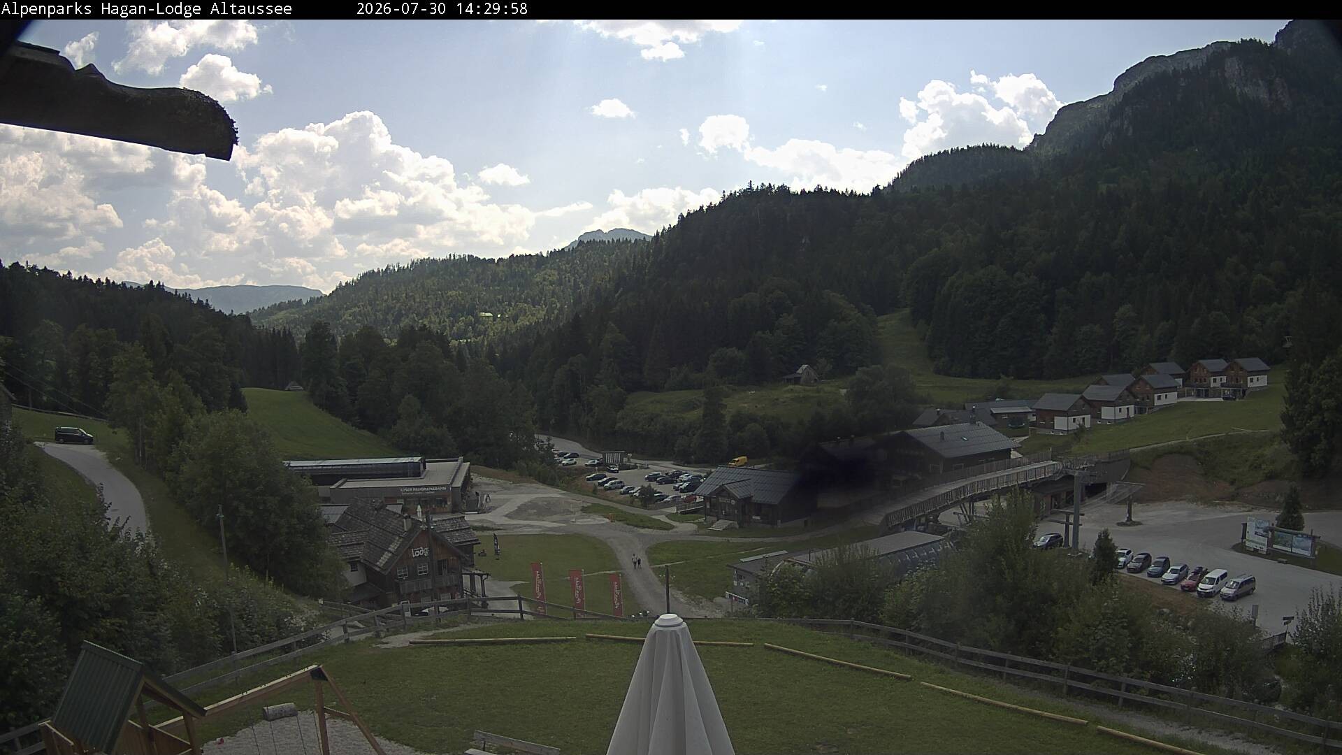 Archived image Webcam Altaussee: Hagan Lodge