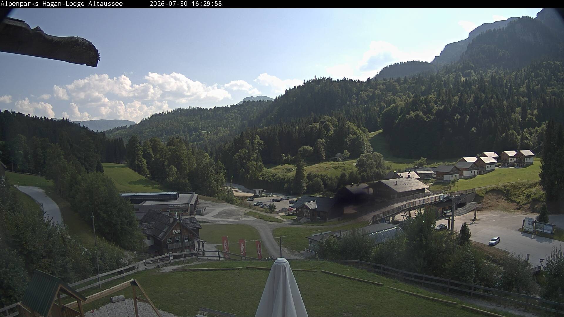 Archived image Webcam Altaussee: Hagan Lodge