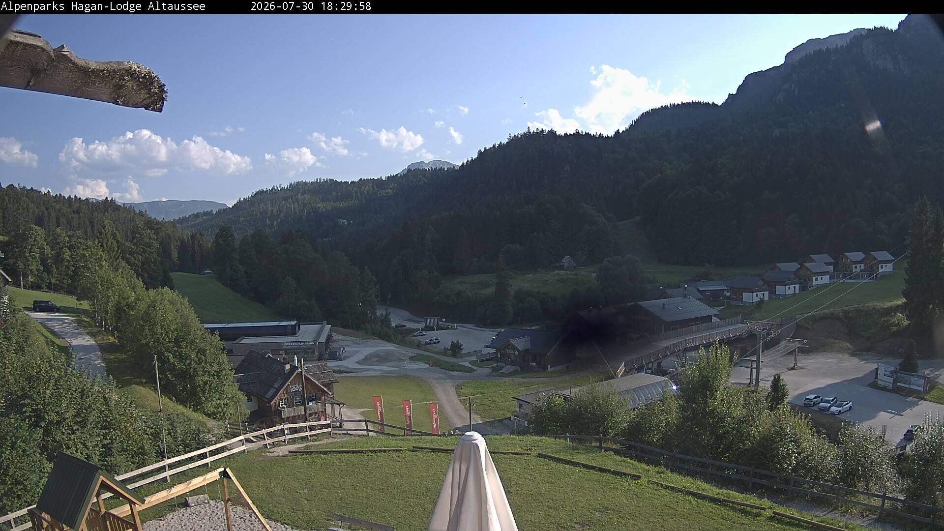 Archived image Webcam Altaussee: Hagan Lodge