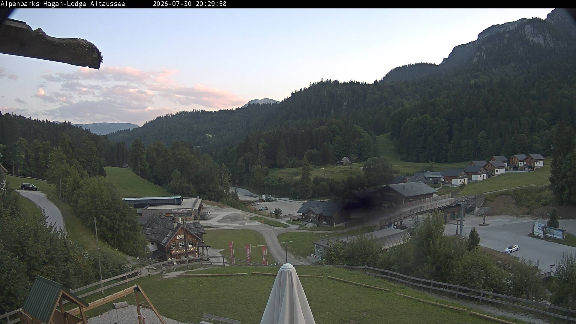 Archived image Webcam Altaussee: Hagan Lodge