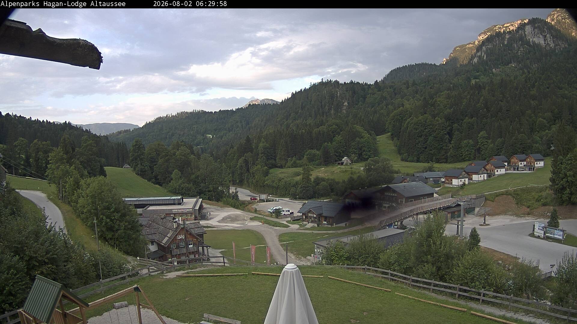 Archiv Foto Webcam Altaussee: Hagan Lodge