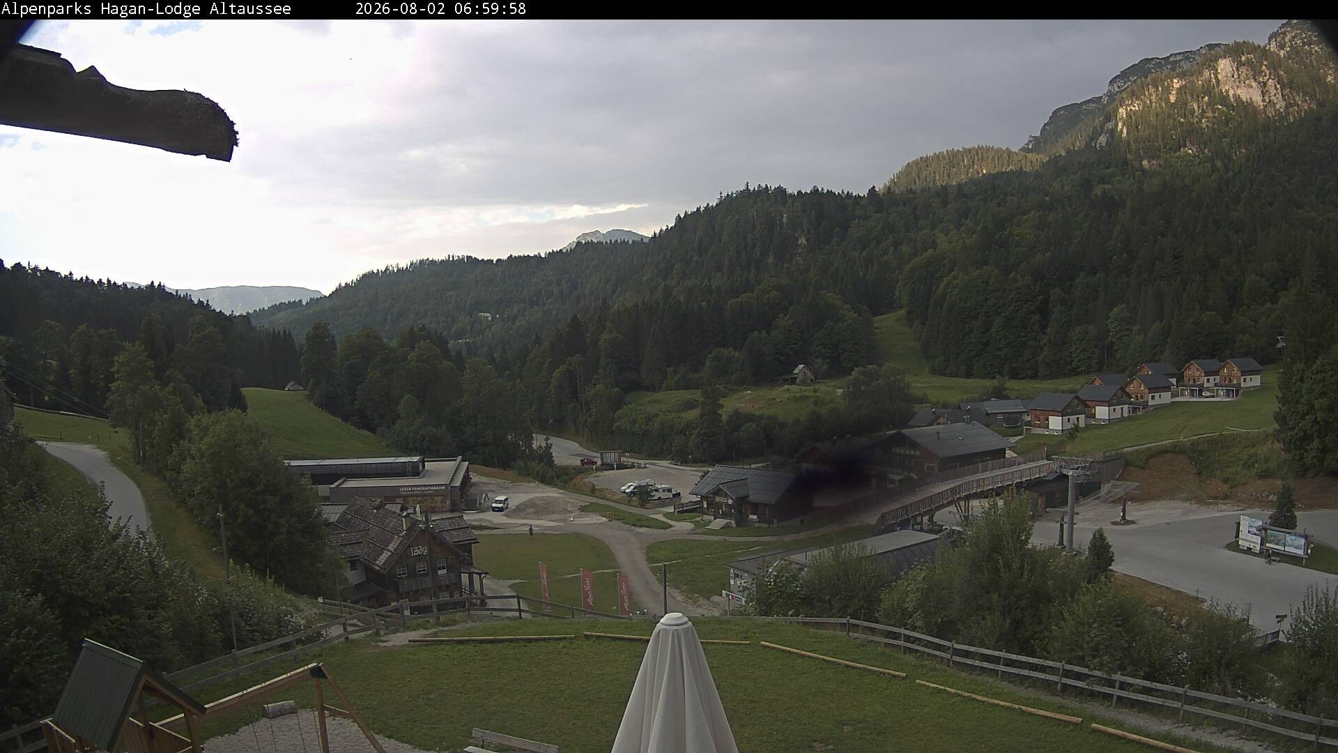 Archiv Foto Webcam Altaussee: Hagan Lodge