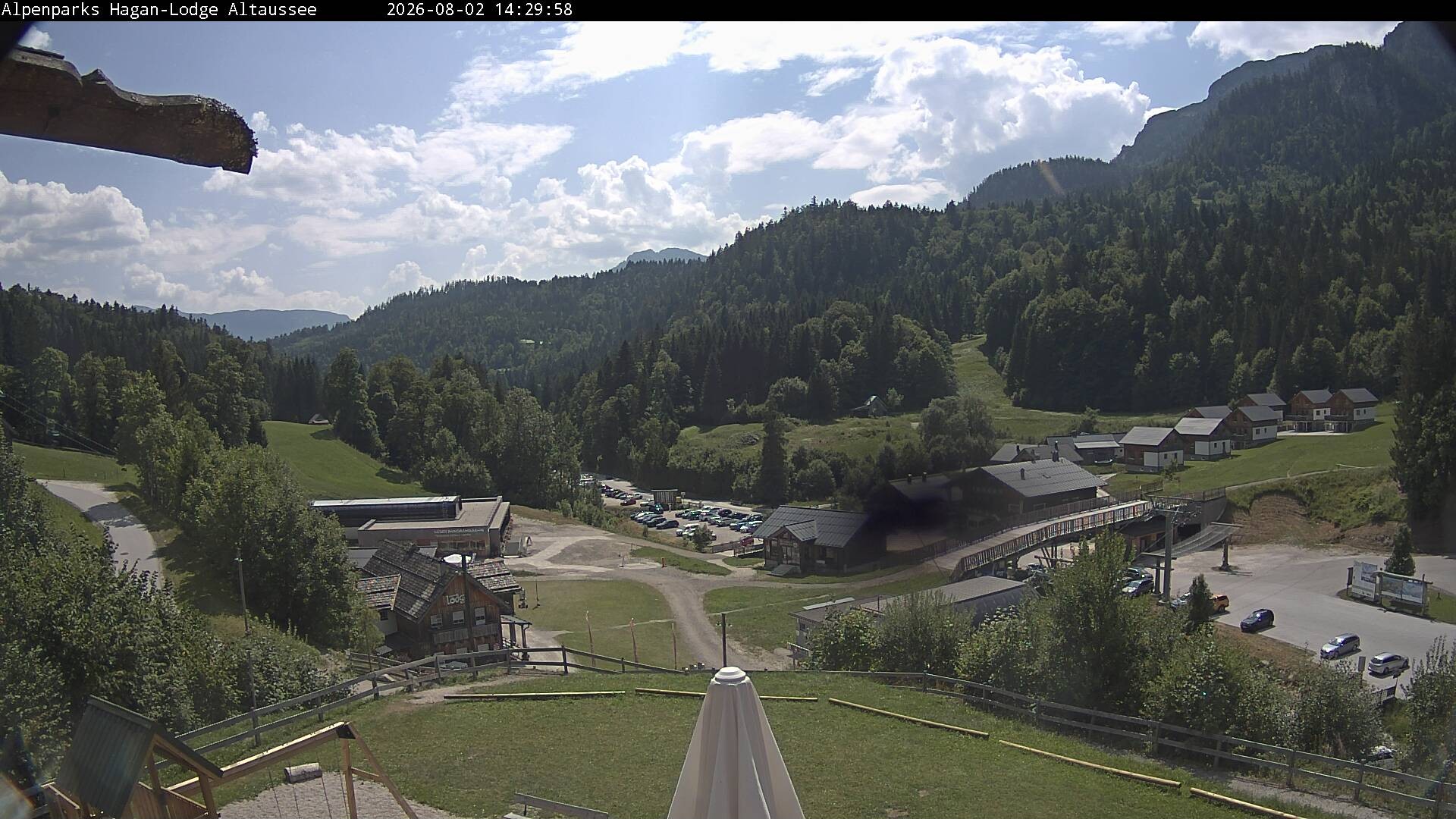 Archiv Foto Webcam Altaussee: Hagan Lodge