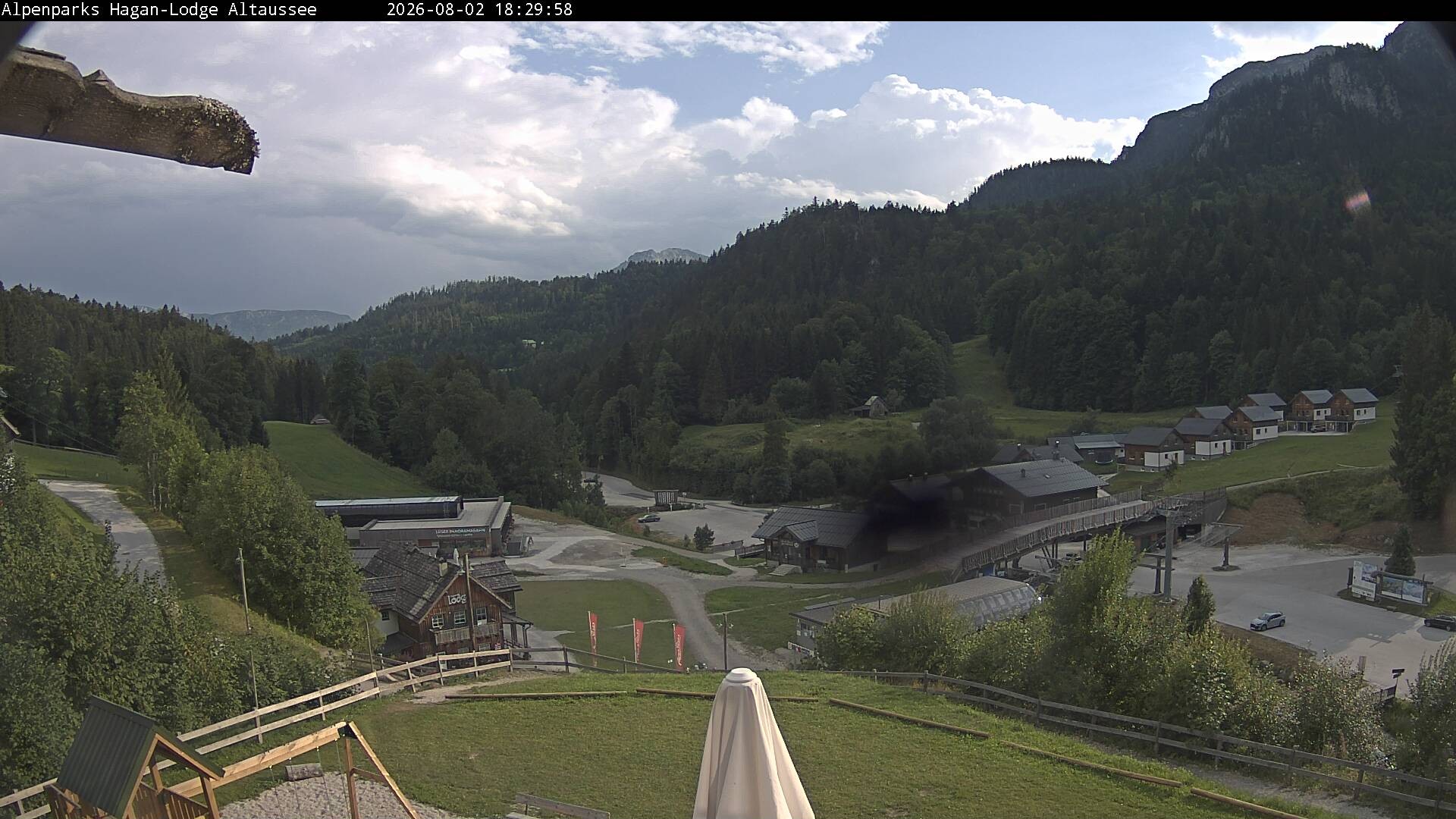 Archived image Webcam Altaussee: Hagan Lodge