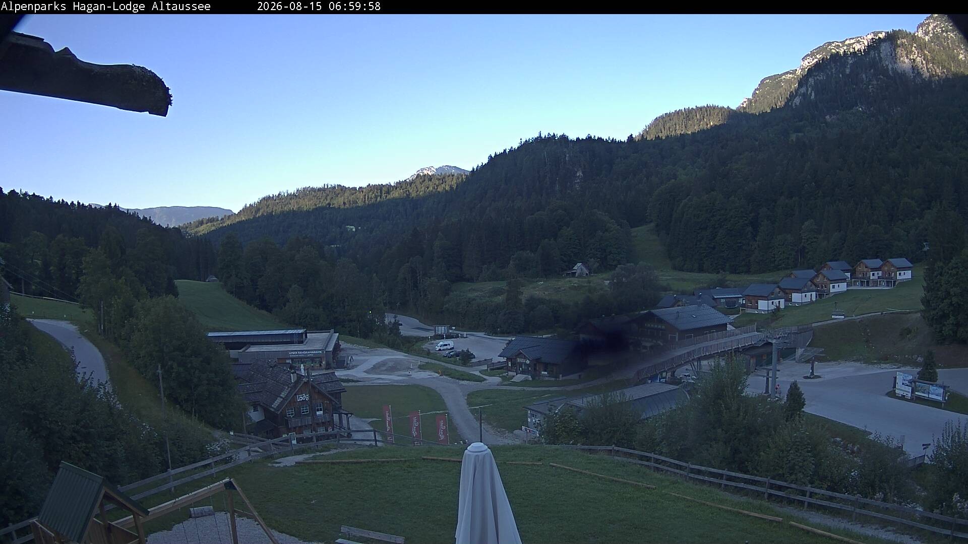 Archiv Foto Webcam Altaussee: Hagan Lodge