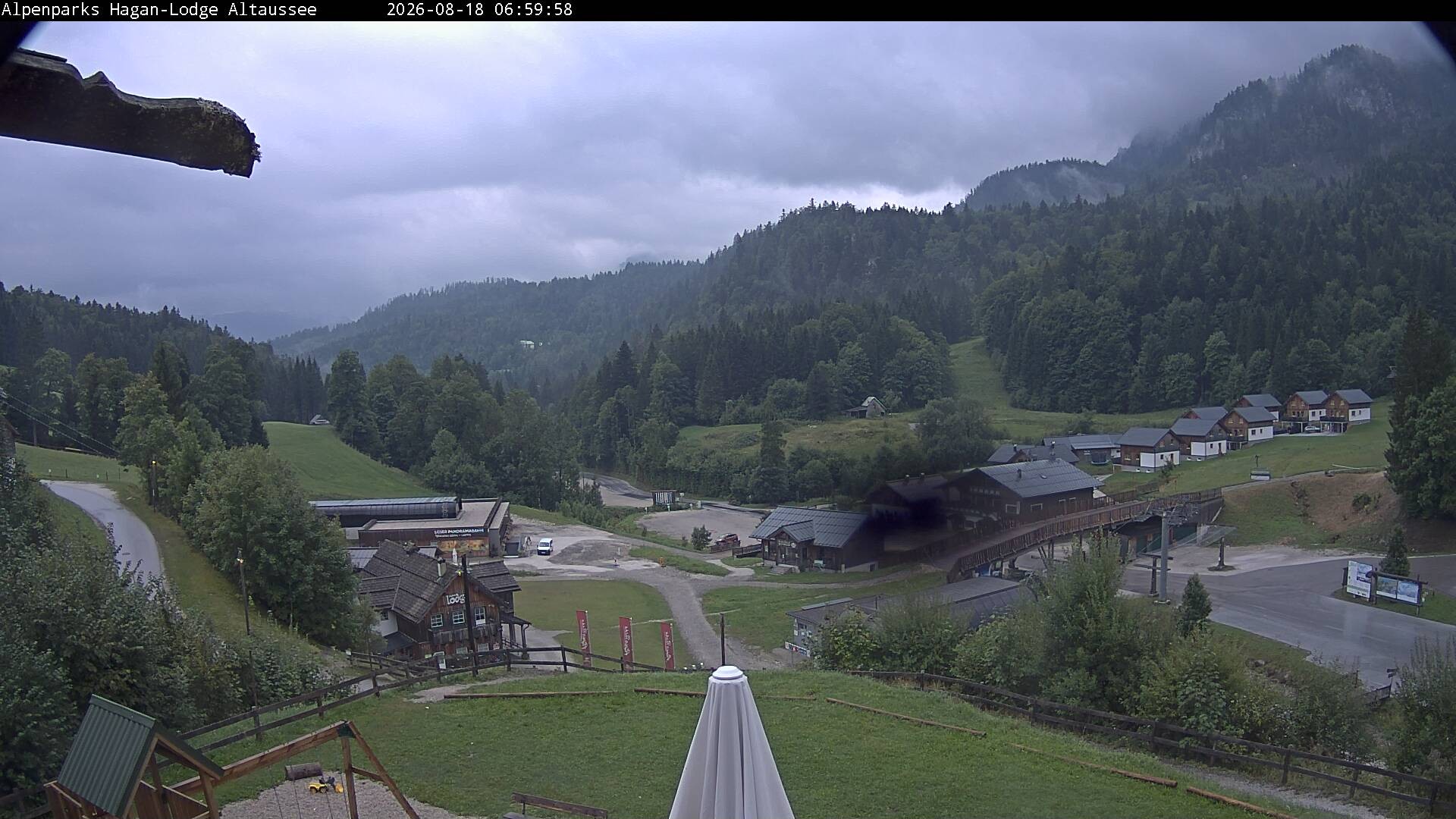 Archiv Foto Webcam Altaussee: Hagan Lodge