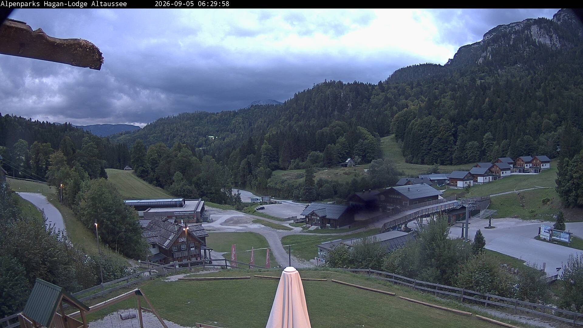 Archiv Foto Webcam Altaussee: Hagan Lodge
