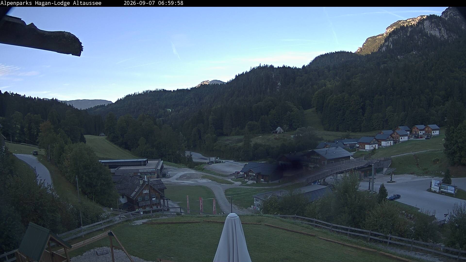 Archiv Foto Webcam Altaussee: Hagan Lodge