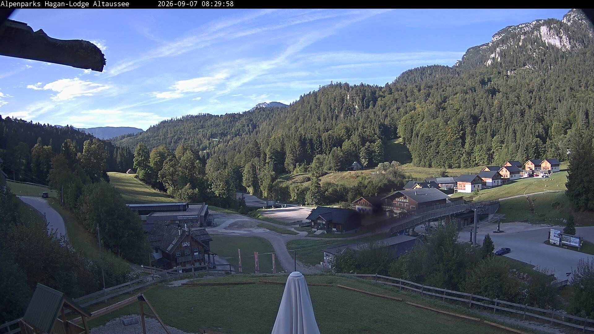 Archiv Foto Webcam Altaussee: Hagan Lodge