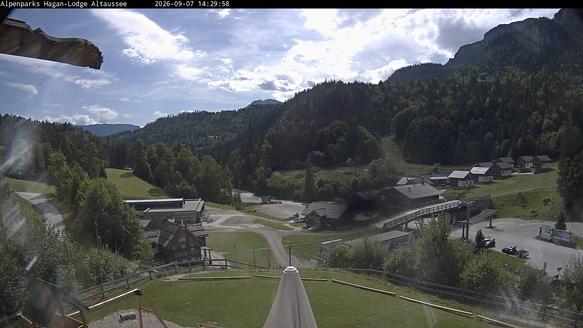 Archiv Foto Webcam Altaussee: Hagan Lodge
