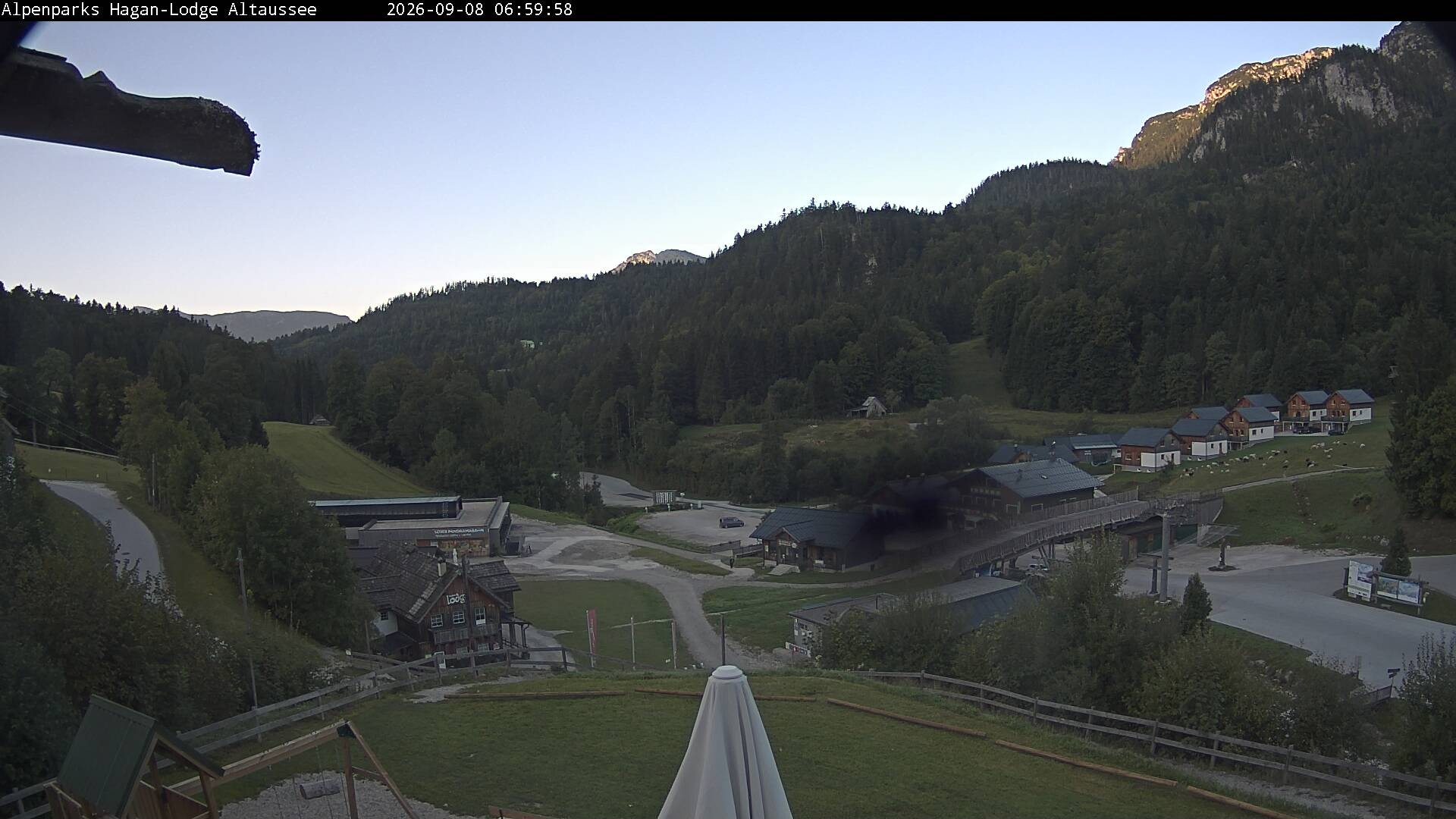 Archiv Foto Webcam Altaussee: Hagan Lodge