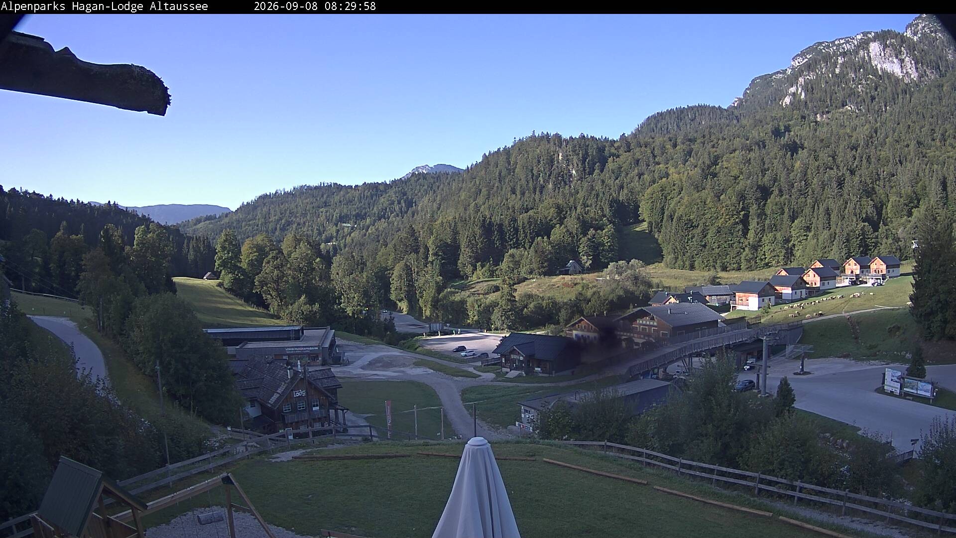 Archiv Foto Webcam Altaussee: Hagan Lodge