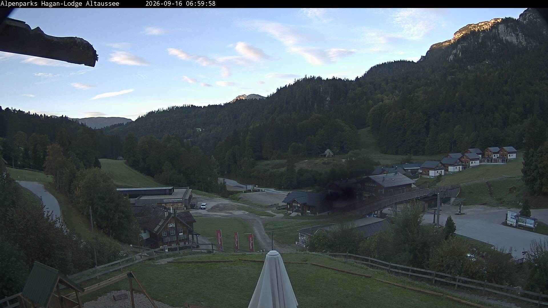 Archiv Foto Webcam Altaussee: Hagan Lodge