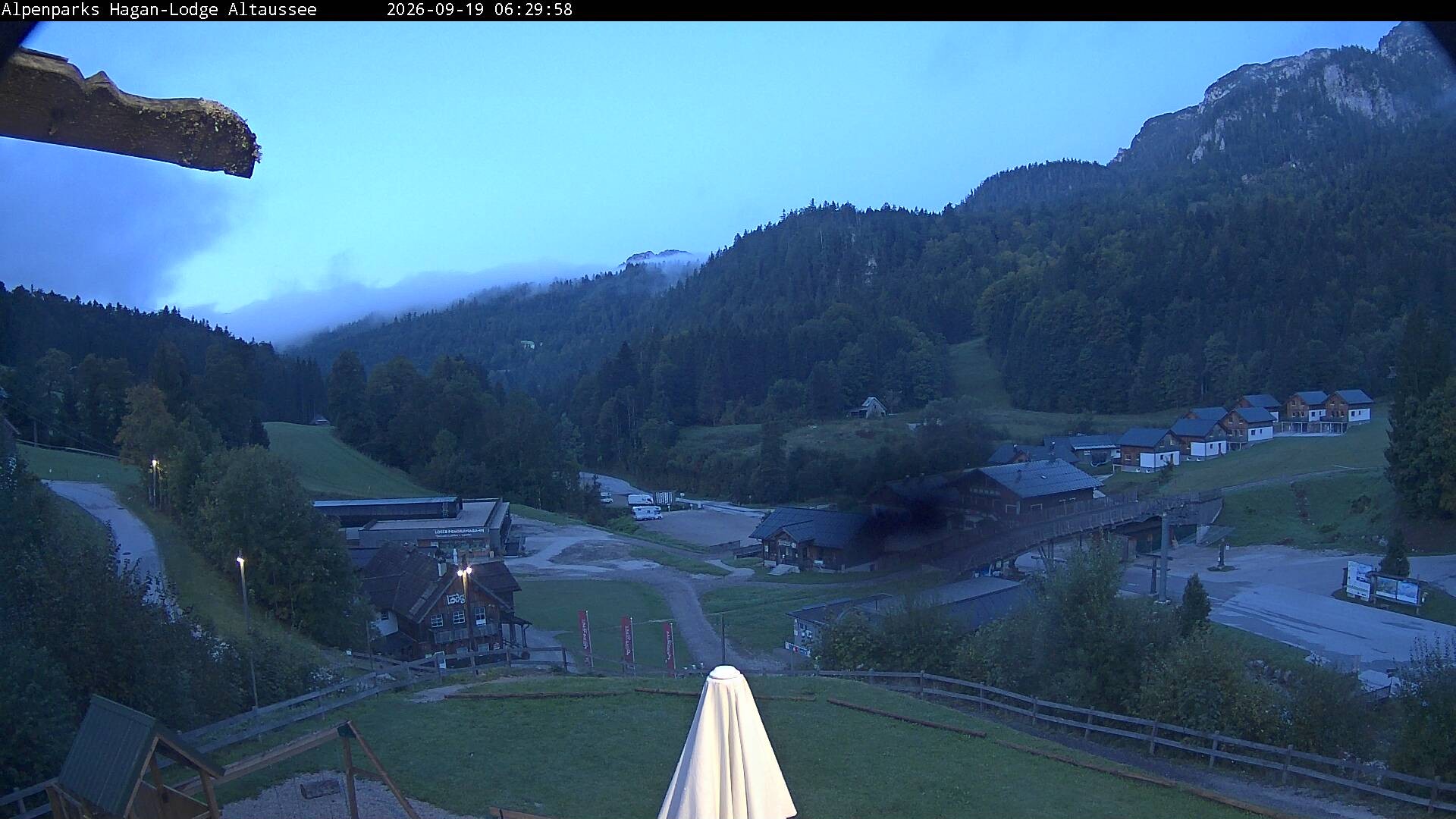 Archiv Foto Webcam Altaussee: Hagan Lodge