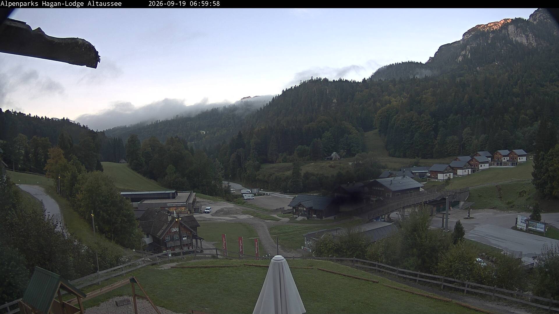 Archiv Foto Webcam Altaussee: Hagan Lodge