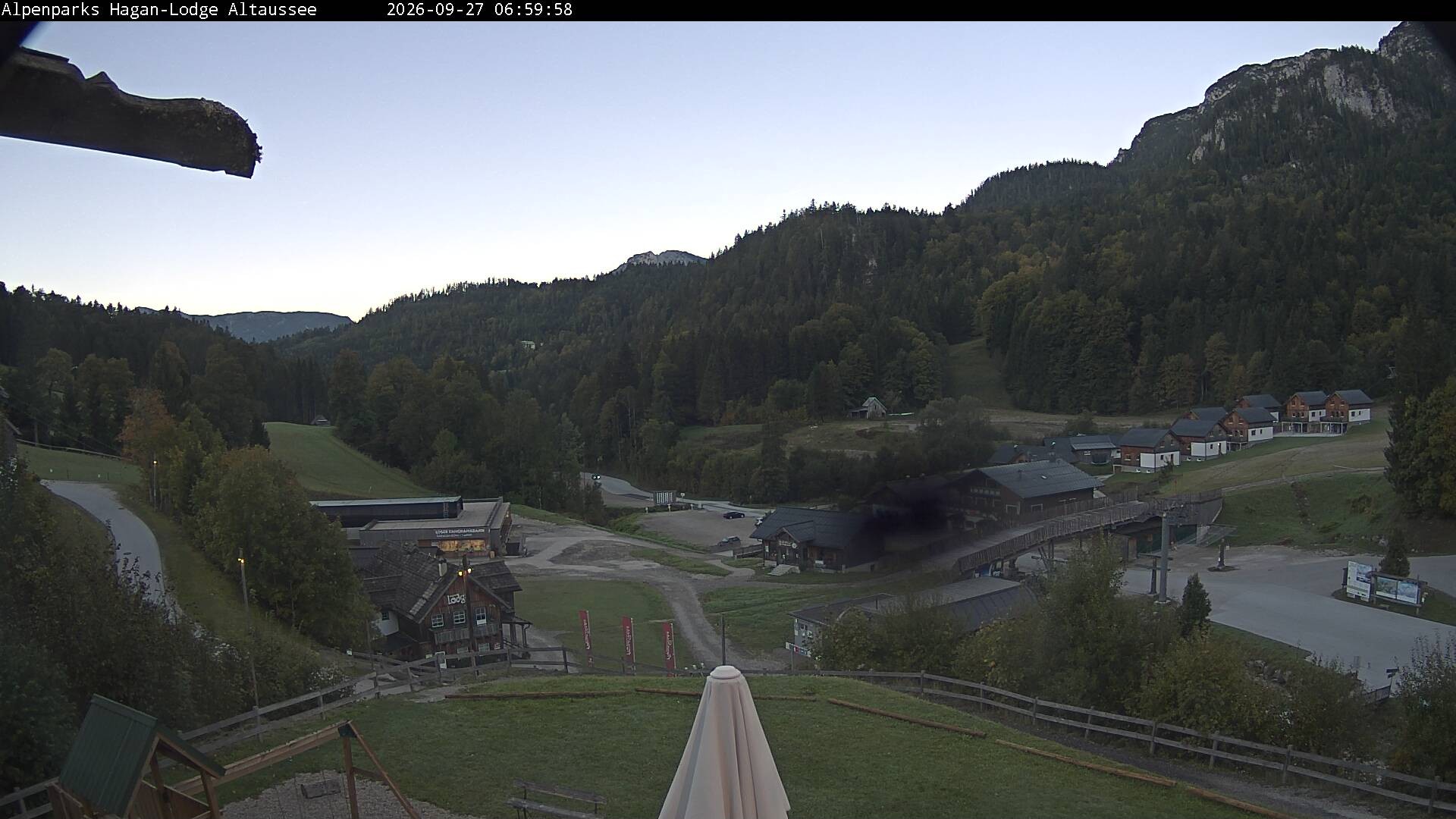 Archiv Foto Webcam Altaussee: Hagan Lodge