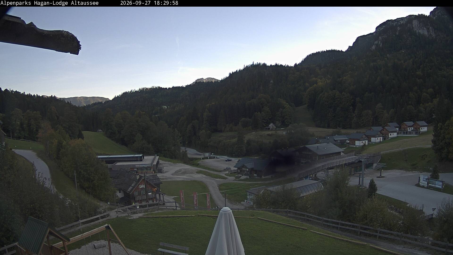 Archiv Foto Webcam Altaussee: Hagan Lodge