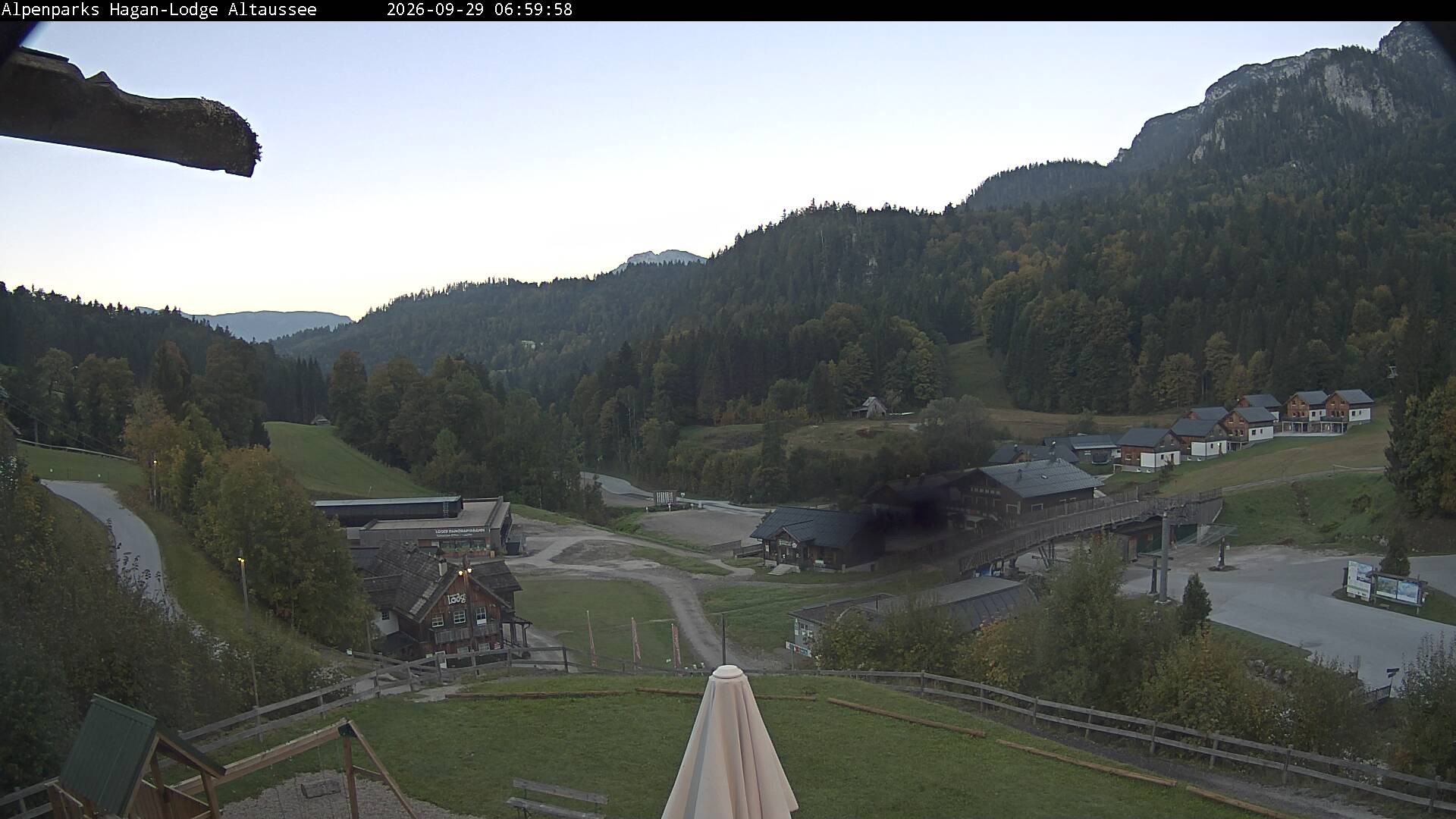 Archiv Foto Webcam Altaussee: Hagan Lodge