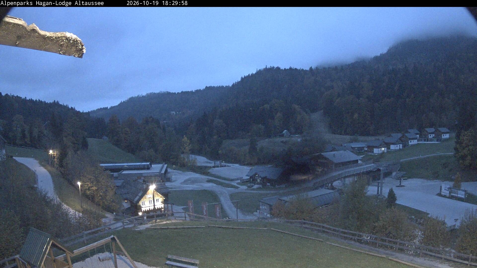 Archiv Foto Webcam Altaussee: Hagan Lodge