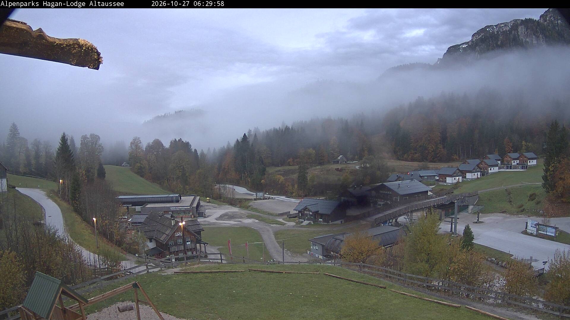 Archived image Webcam Altaussee: Hagan Lodge