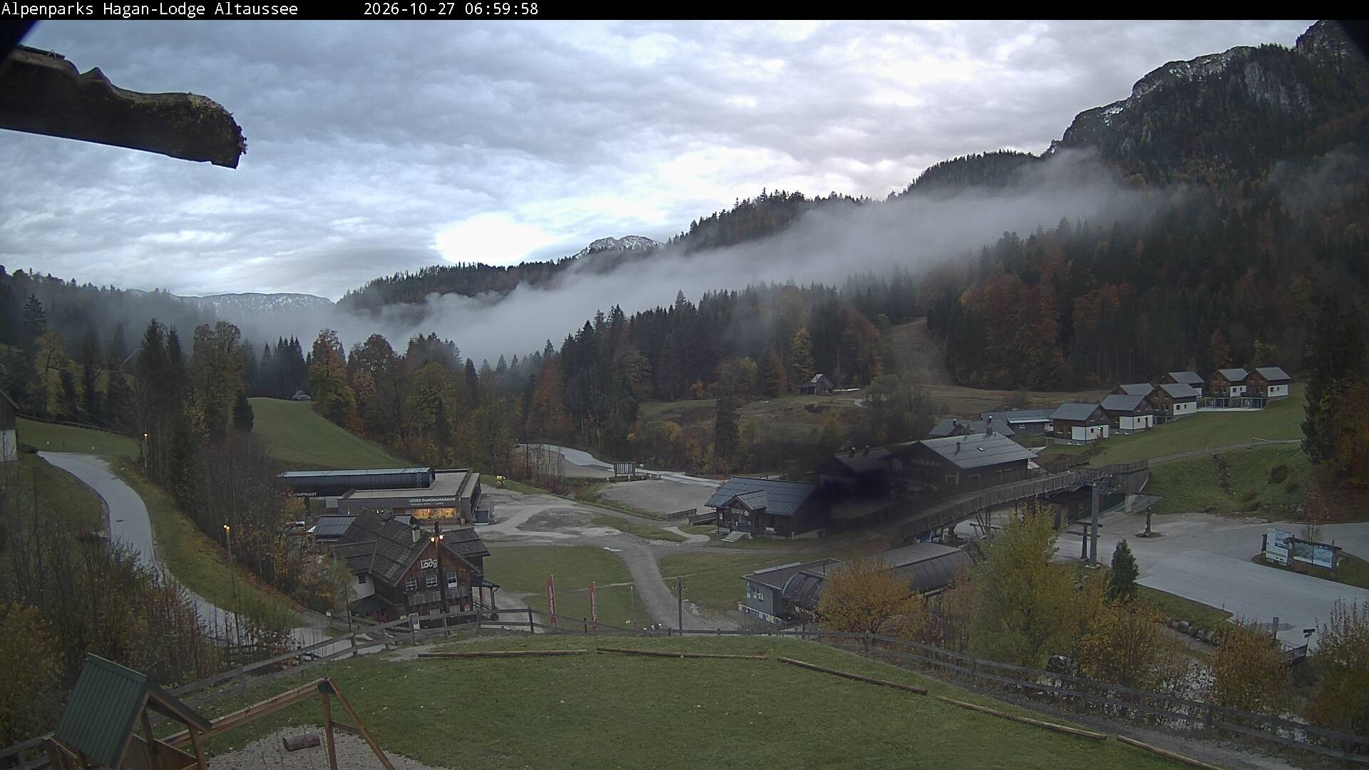 Archived image Webcam Altaussee: Hagan Lodge