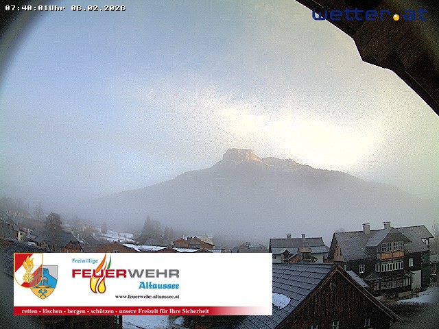 Archiv Foto Webcam Rüsthaus Freiwillige Feuerwehr Altaussee