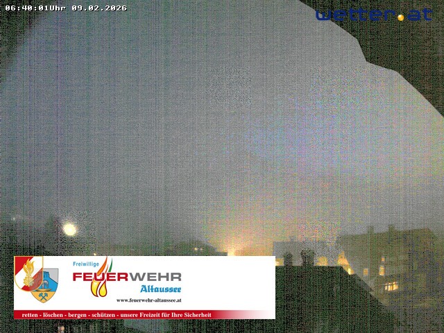 Archiv Foto Webcam Rüsthaus Freiwillige Feuerwehr Altaussee