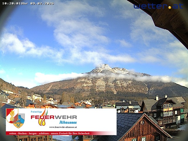 Archiv Foto Webcam Rüsthaus Freiwillige Feuerwehr Altaussee