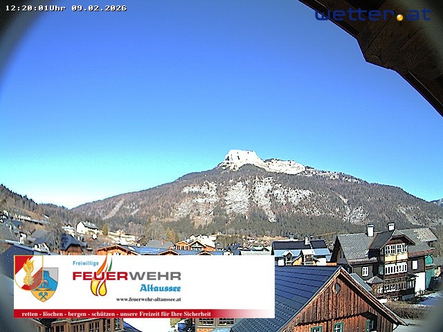Archiv Foto Webcam Rüsthaus Freiwillige Feuerwehr Altaussee