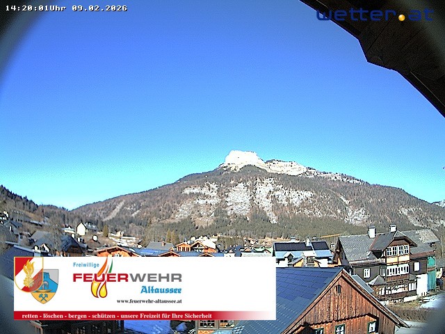 Archiv Foto Webcam Rüsthaus Freiwillige Feuerwehr Altaussee