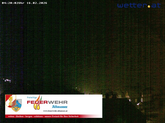 Archiv Foto Webcam Rüsthaus Freiwillige Feuerwehr Altaussee