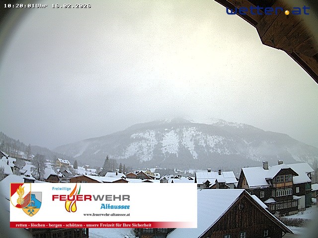 Archiv Foto Webcam Rüsthaus Freiwillige Feuerwehr Altaussee