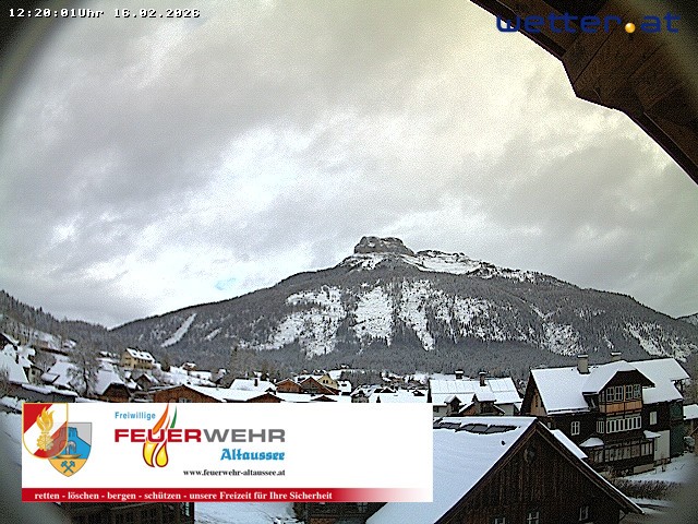 Archiv Foto Webcam Rüsthaus Freiwillige Feuerwehr Altaussee