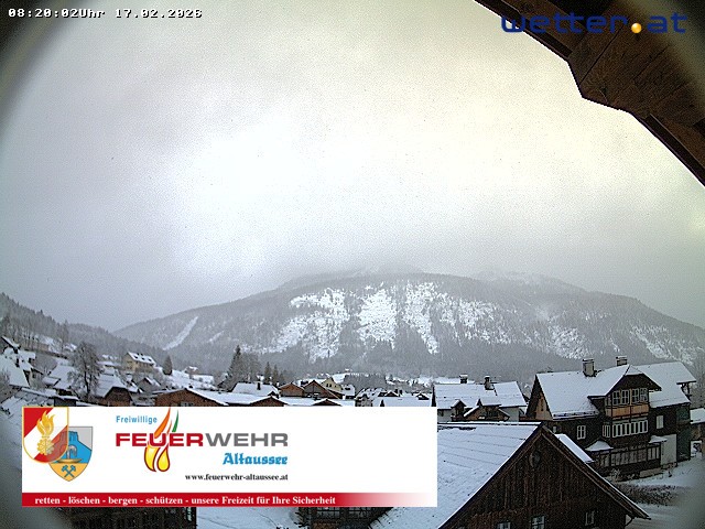 Archiv Foto Webcam Rüsthaus Freiwillige Feuerwehr Altaussee