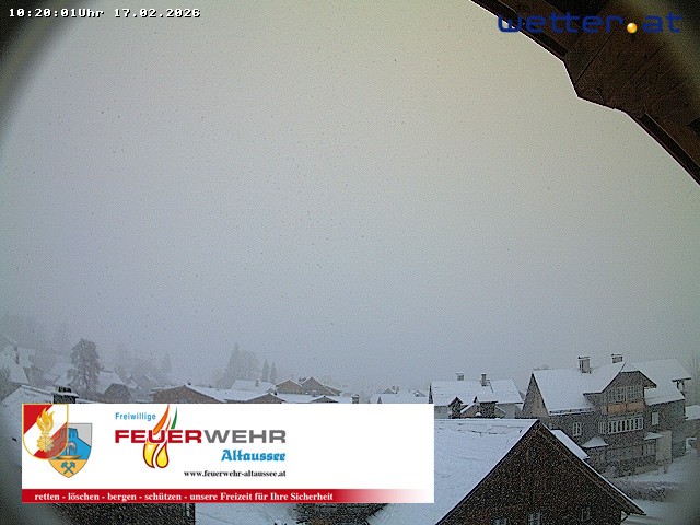 Archiv Foto Webcam Rüsthaus Freiwillige Feuerwehr Altaussee